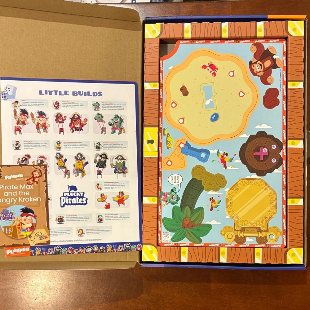 Playper BANANA-RAMA‎ PIRATE SHIP: PLUCKY PIRATES BUILDABLE PLAYSET